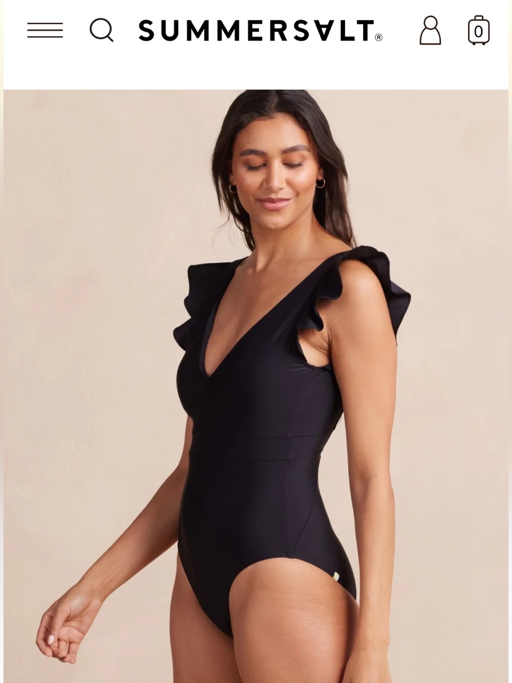 Summersalt ‘The Ruffle Backflip’ One Piece Swimsuit